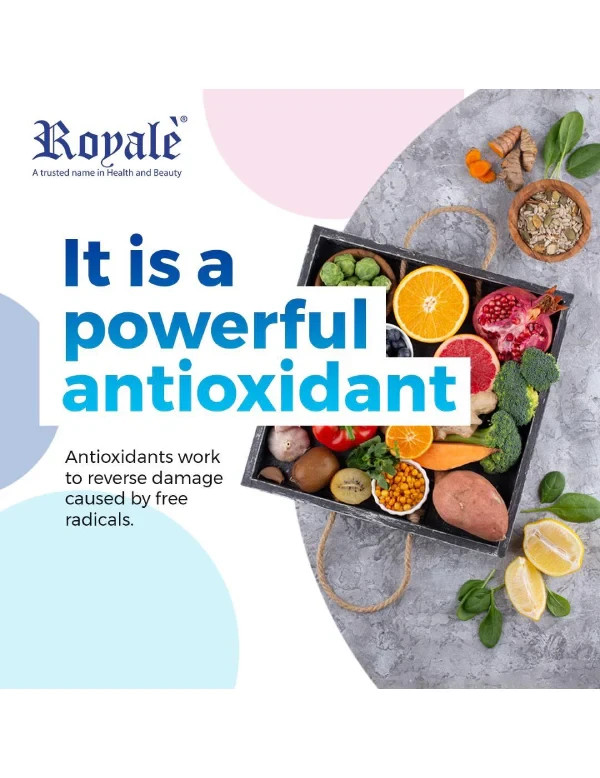 Royale L-Gluta Power Glutathione Capsule 462 mg
