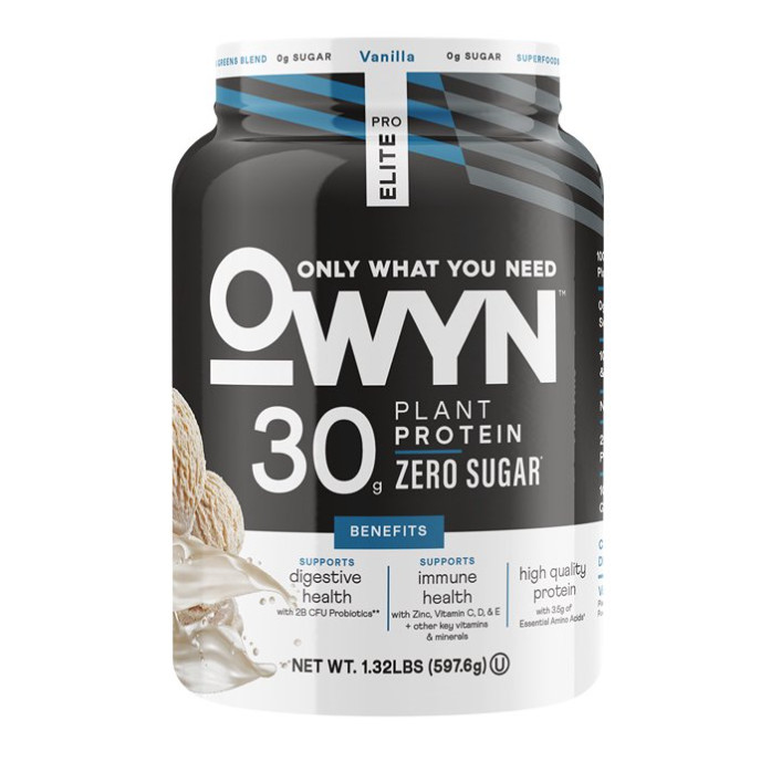 OWYN Pro Elite 30g High Protein Powder, Vanilla, Single