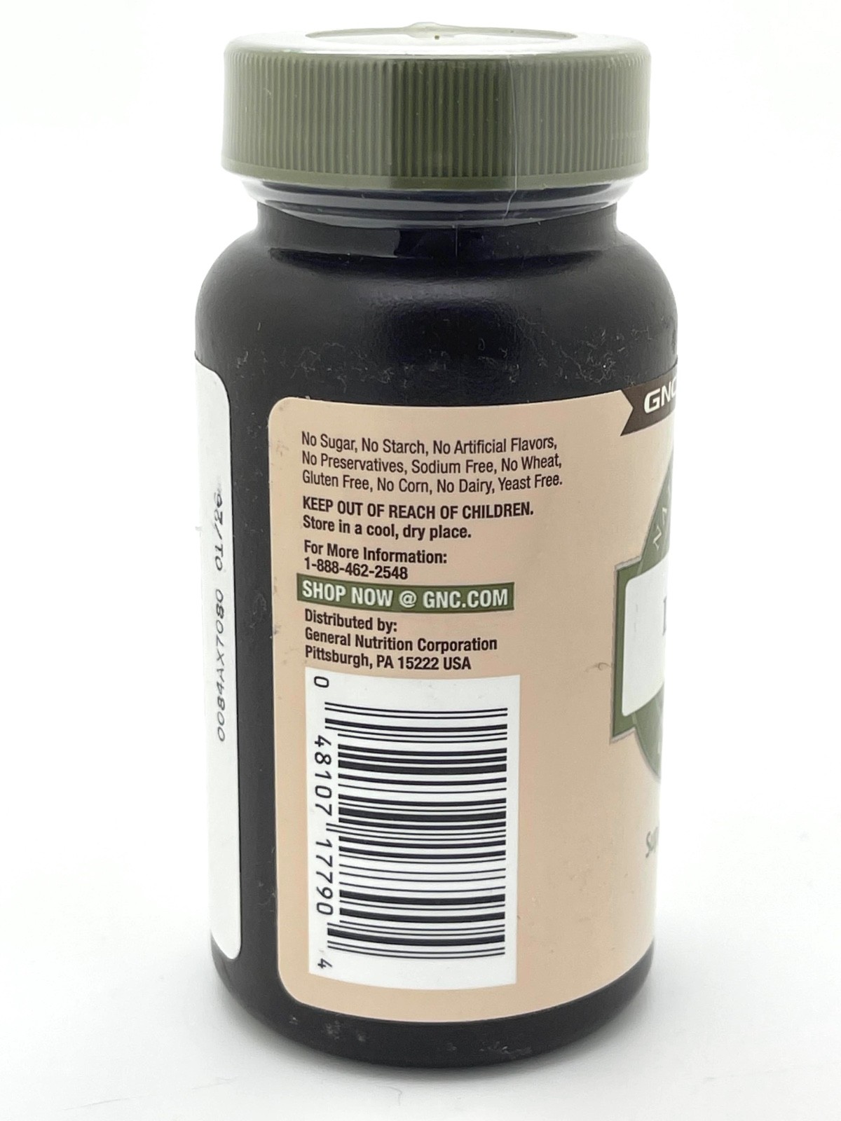 GNC Natural Brand Lutein 40 Mg Capsules, Supports Eye Health EXP: 01/2026