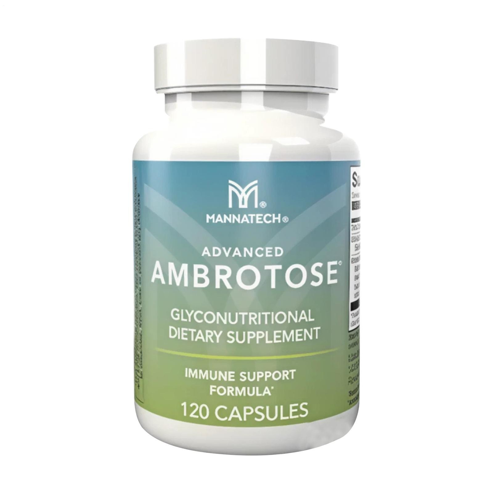 Mannatech Advanced AmAdvanced Ambrotose Capsules 120 Count | Dietary Supplement