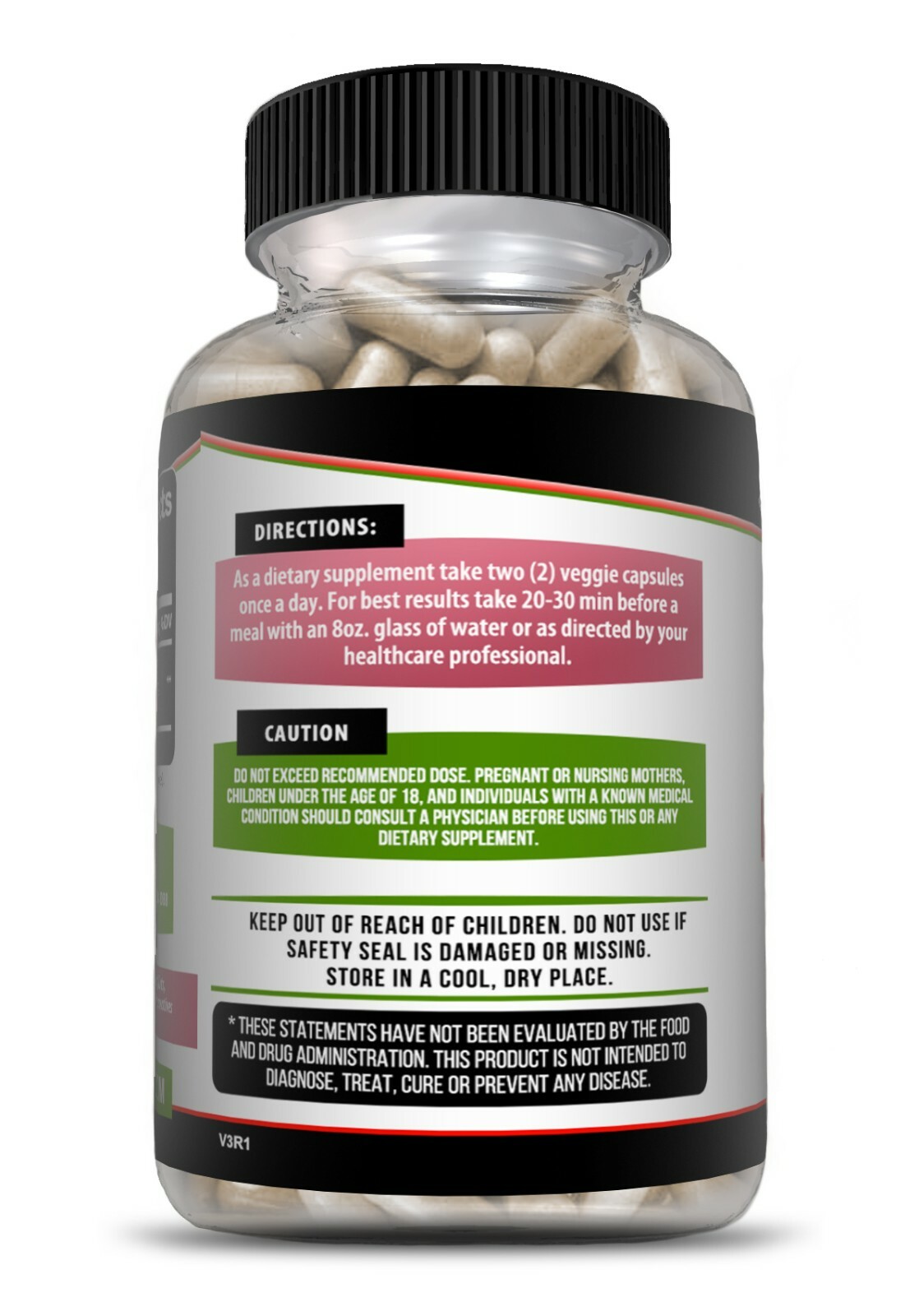 Caralluma Fimbriata 60ct.- 1200mg High Potency, Weight Loss, Appetite Control