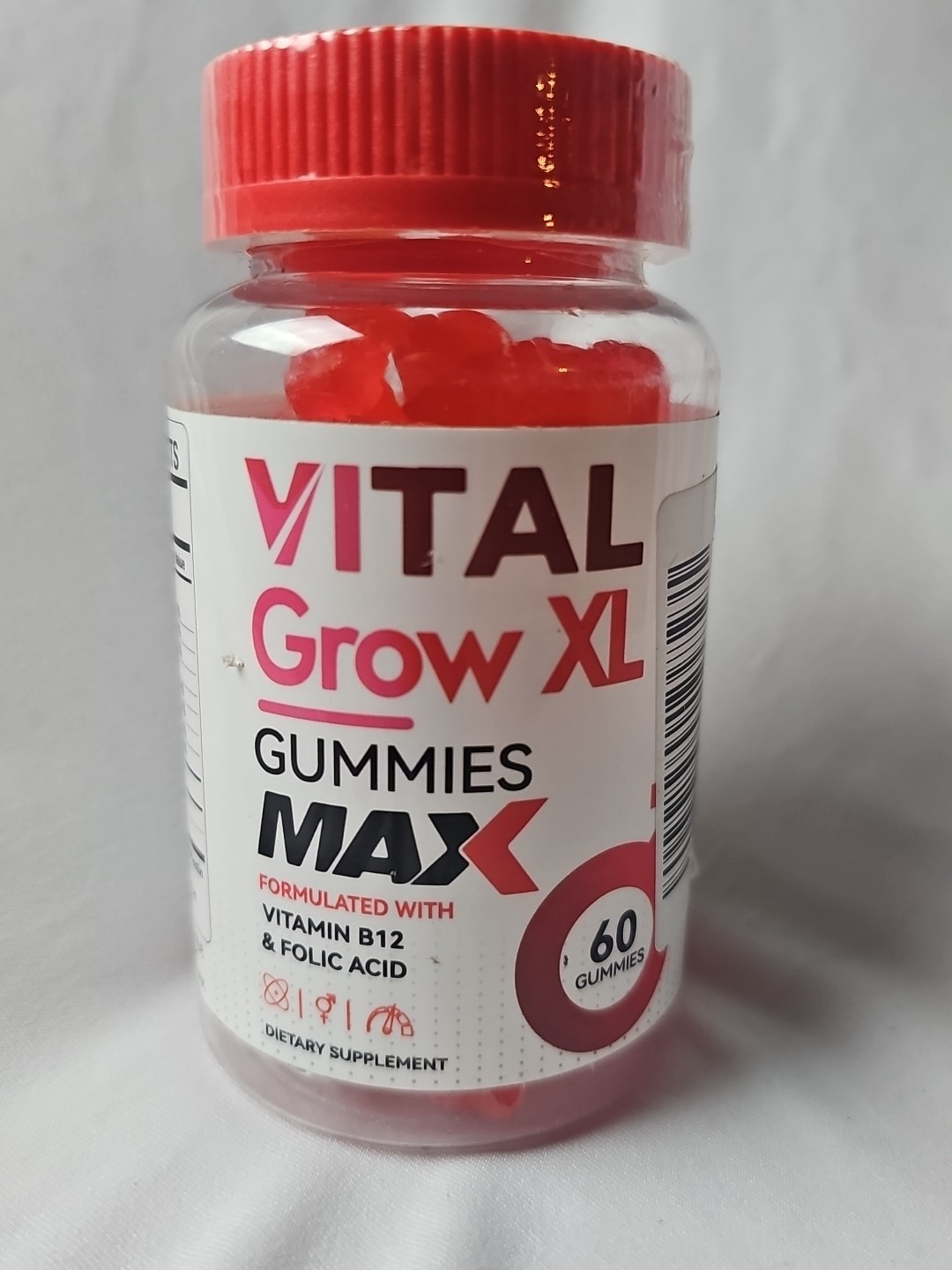 Vital Surge MAX 60 Gummies! Testo Support Vitamin B13 – Exp 01/2026
