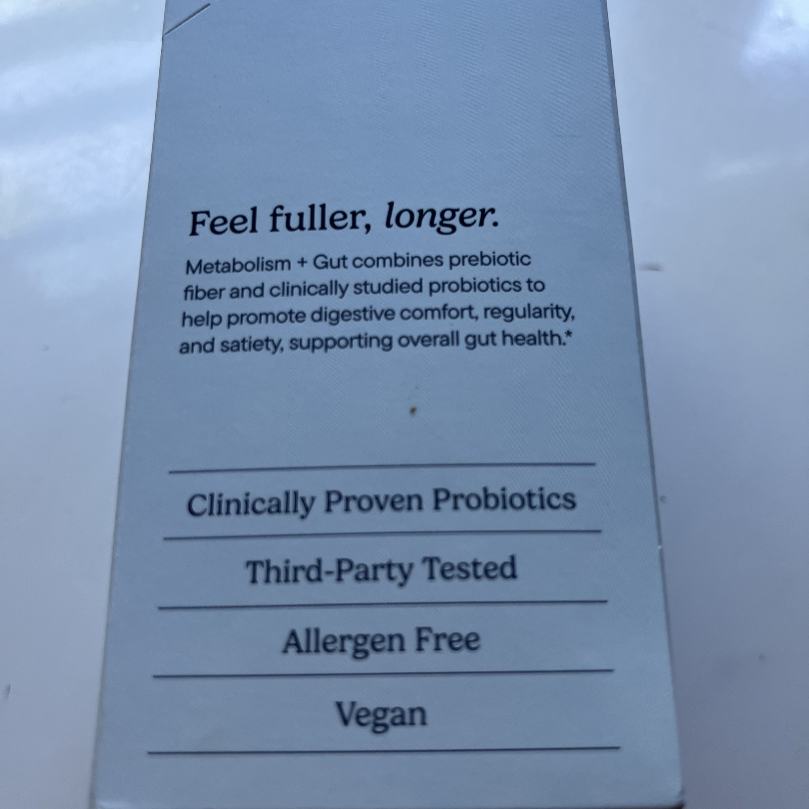 Zenwise Metabolism + Gut Daily Prebiotic Fiber & Probiotics 28 Stick Packs – New