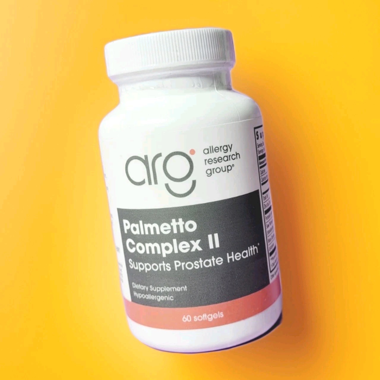 Palmetto Complex II 60 Softgels Allergy Research Group (EXP:03/27)