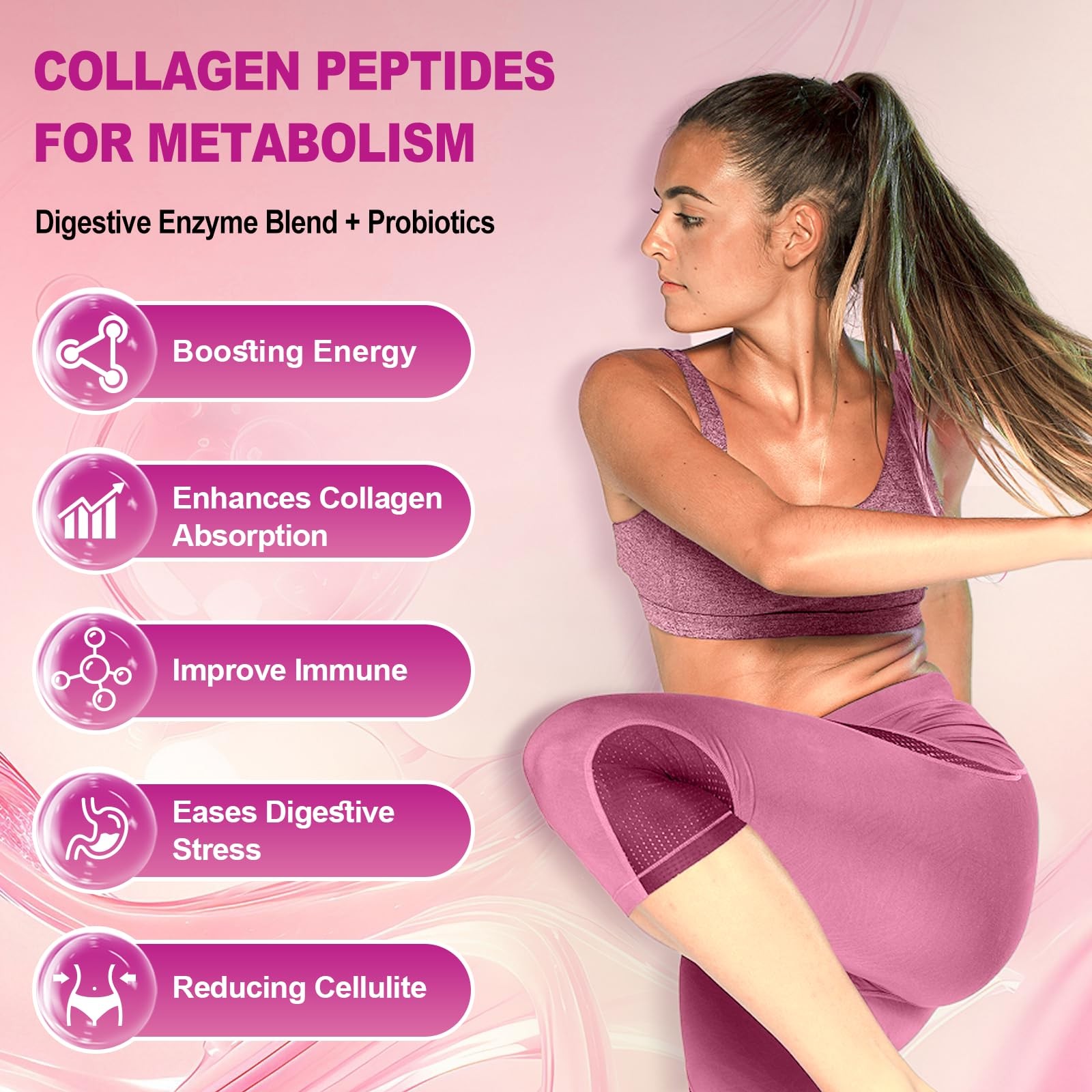 HK Multi Collagen Peptides for Women 2000mg 120 Count (Pack of 1)