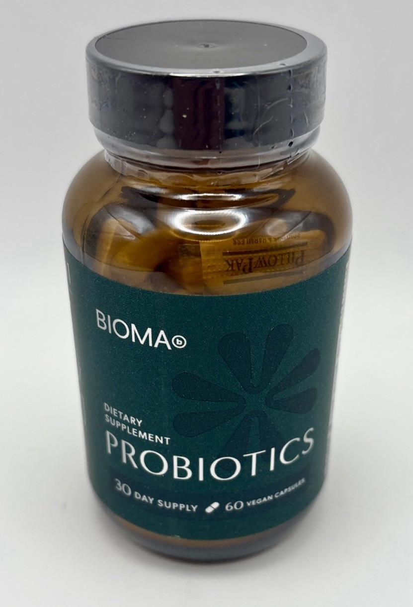Bioma Probiotics 60 Capsules Expires 4/2027