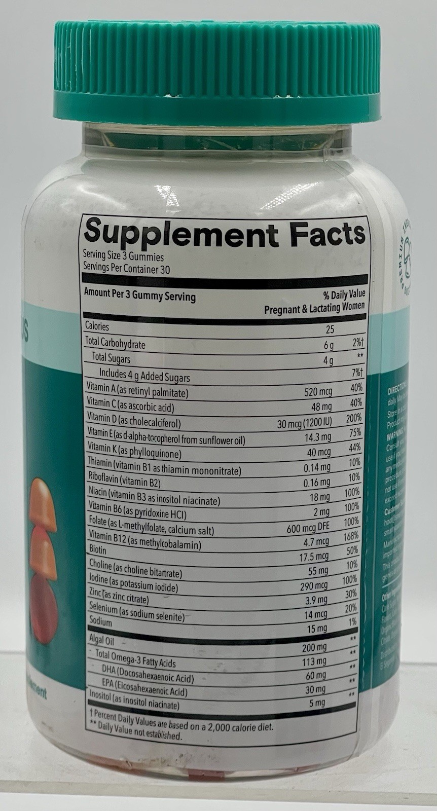 Lot of 2 SmartyPants Prenatal Plus Multi & Omegas 90 Gummies Each 180ct Exp03/27