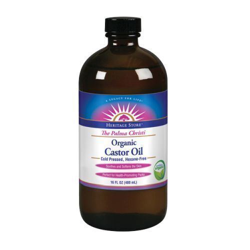 Organic Castor Oil 16 oz By Heritage Products