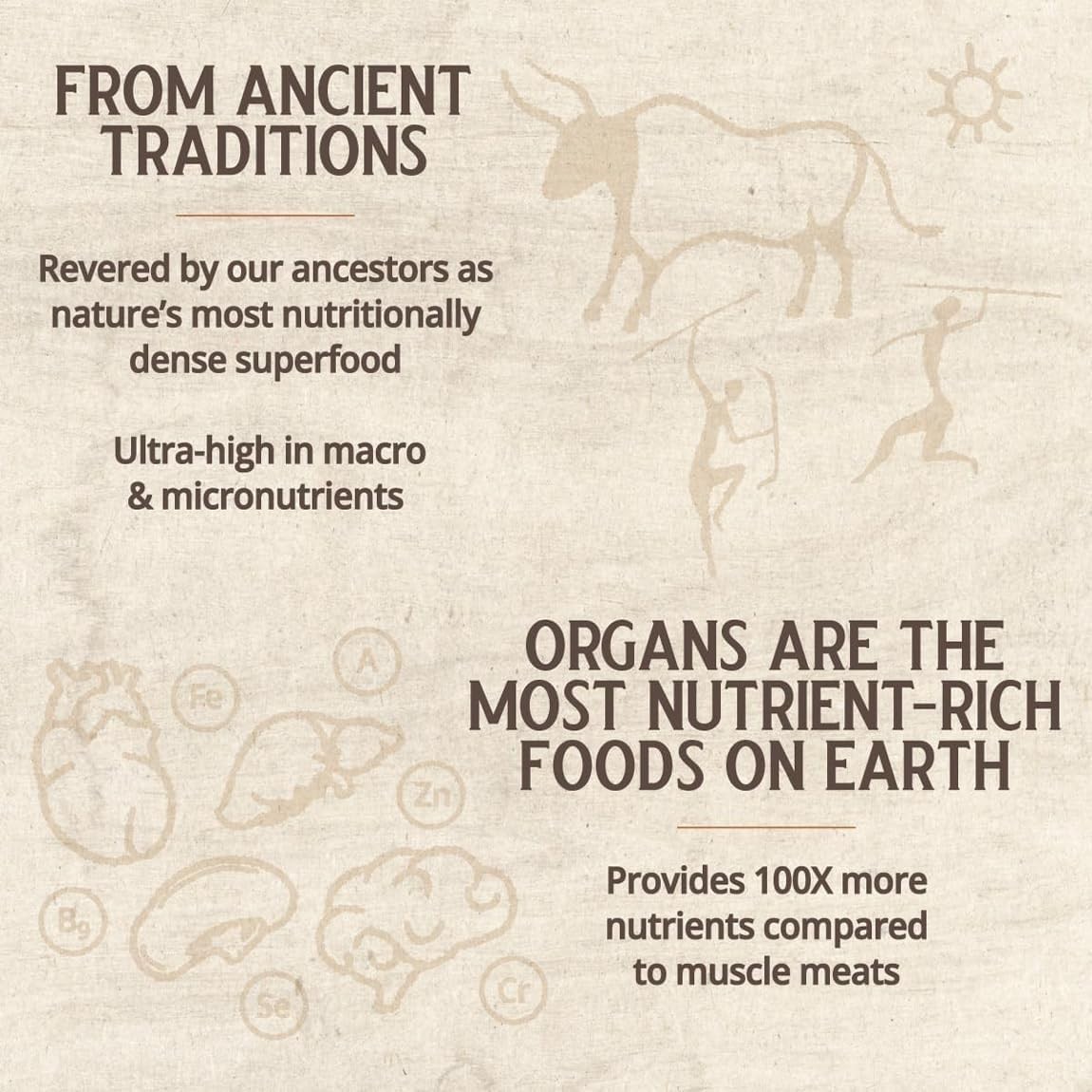 Grass Fed Beef Liver from New Zealand – Freeze Dried 3000mg per Serving