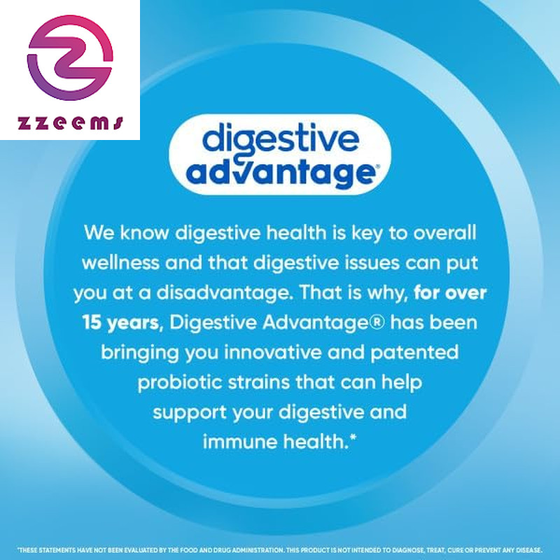 Probiotics + Lactase Digestive Enzymes for Digestive Health, Daily Probiotics fo