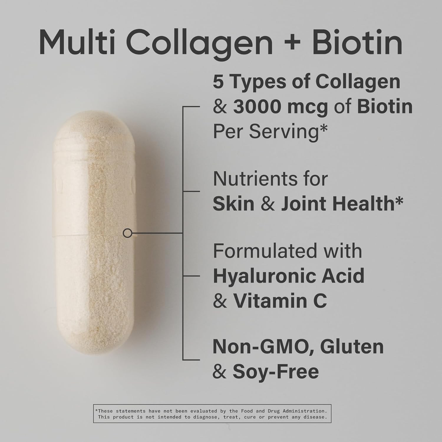 Sports Research Biotin Infused Collagen Peptides 90 Caps
