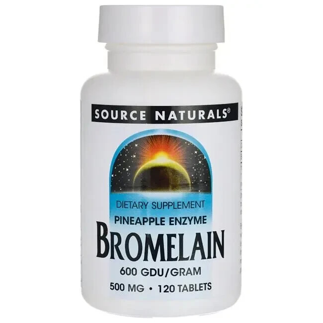 Source Naturals Bromelain 500 mg 120 Tabs