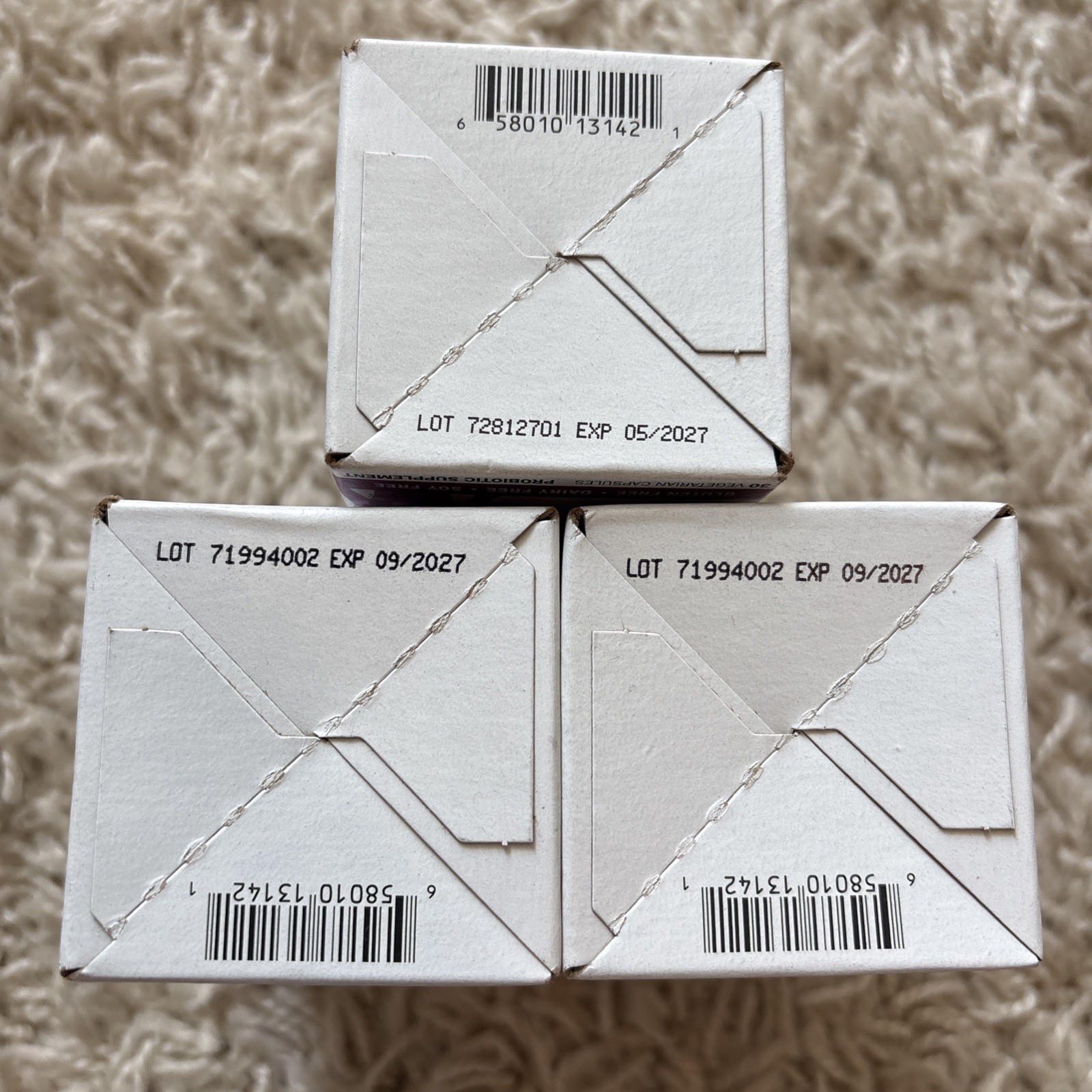 3x Garden of Life Feminine pH Daily Care 40 Billion CFU 30 Veg Caps 5/27+