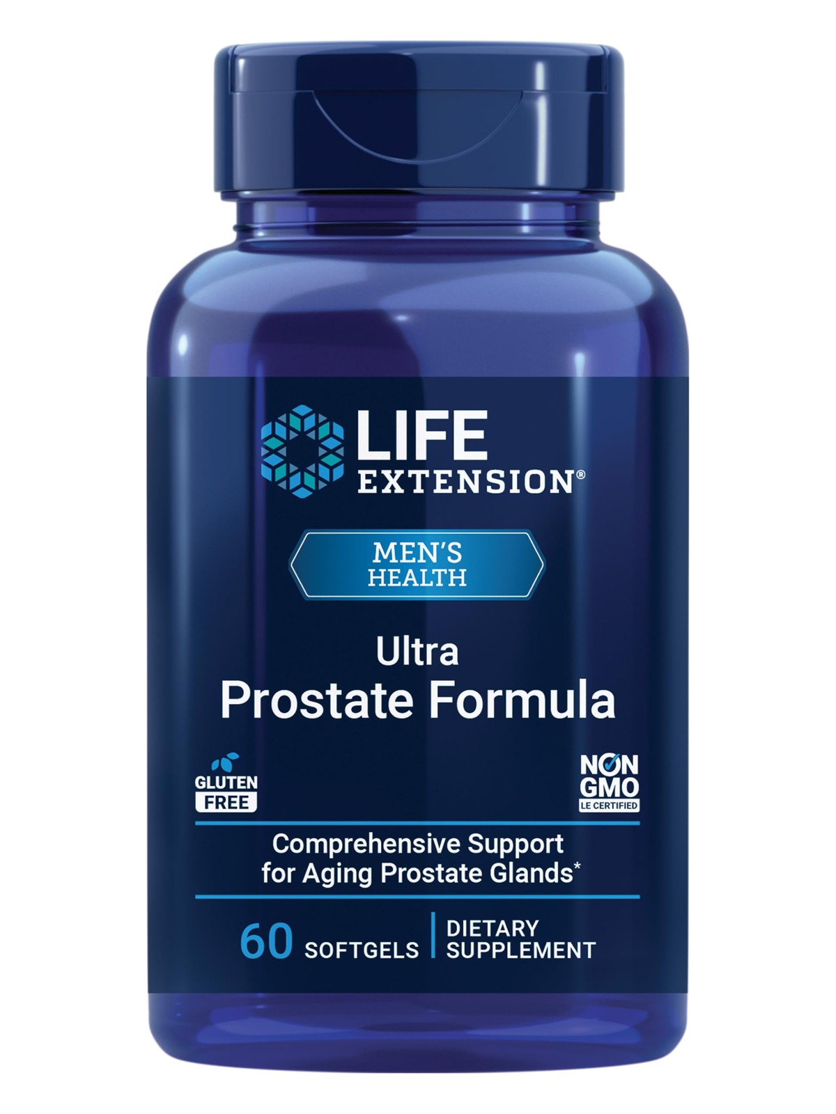 Prostate Health Formula Saw Palmetto Pygeum 60 Count Life Extension Ultra Nettle
