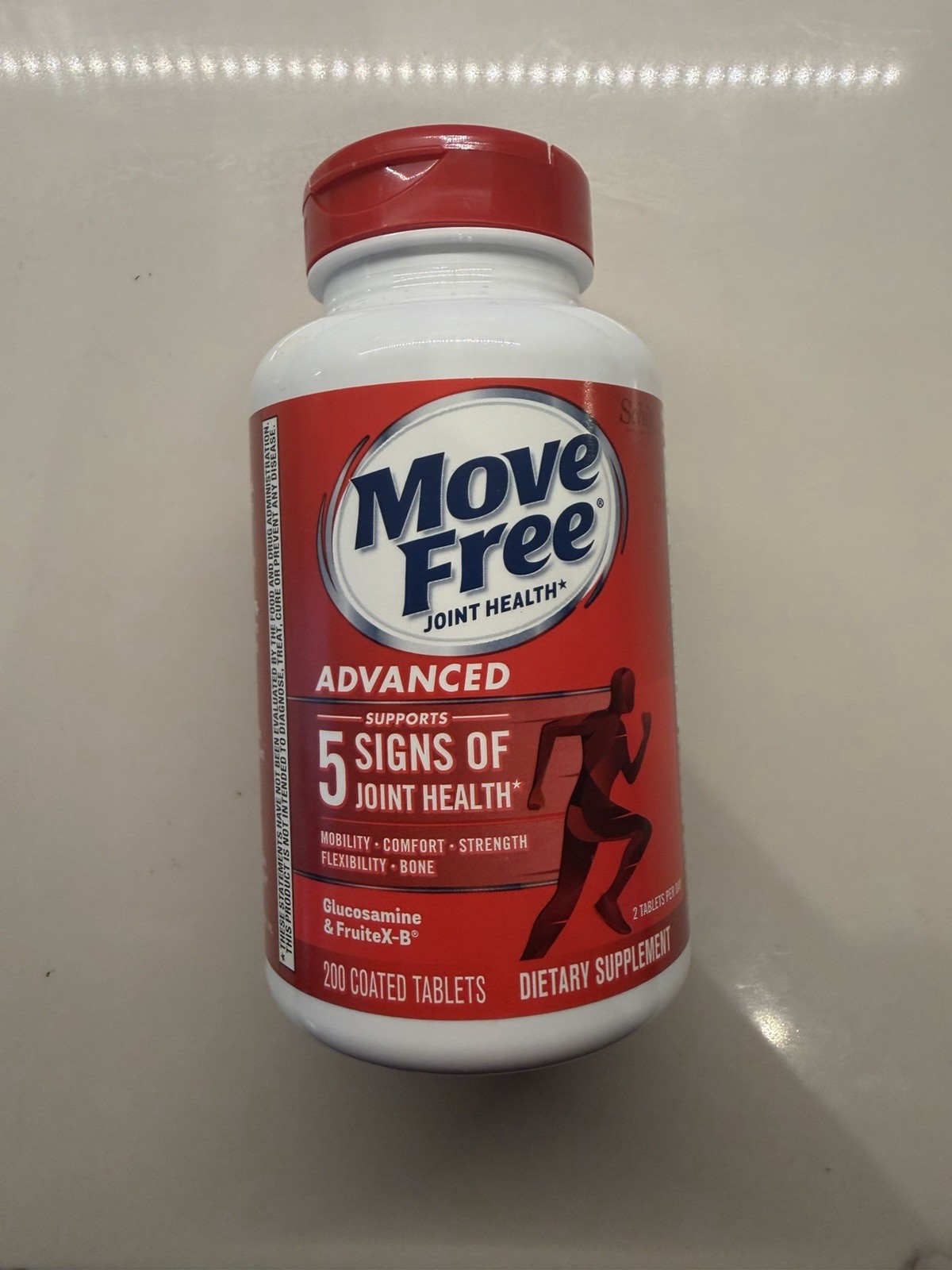 Schiff Move Free Advanced Joint Supplement, 200 Tablets, EXP 8/27