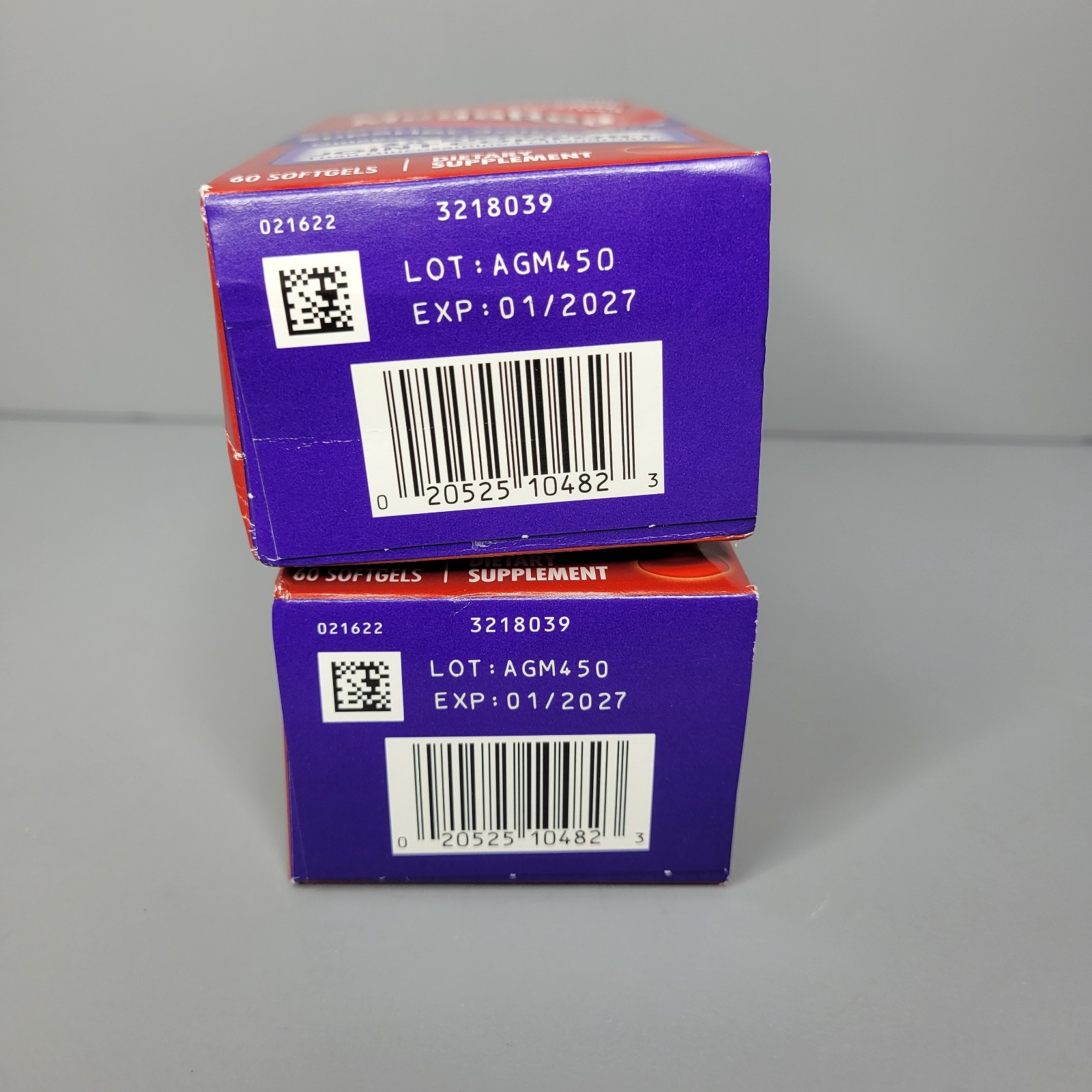 2x Schiff MegaRed Superior Joint Care Omega3(60 Softgels Each) Exp. 01/2027