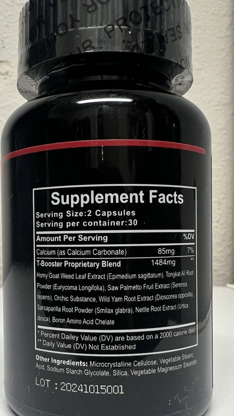 5 Bottles TESTOSTERONE T-Booster Proprietary Blend STAMINA ENERGY Strength