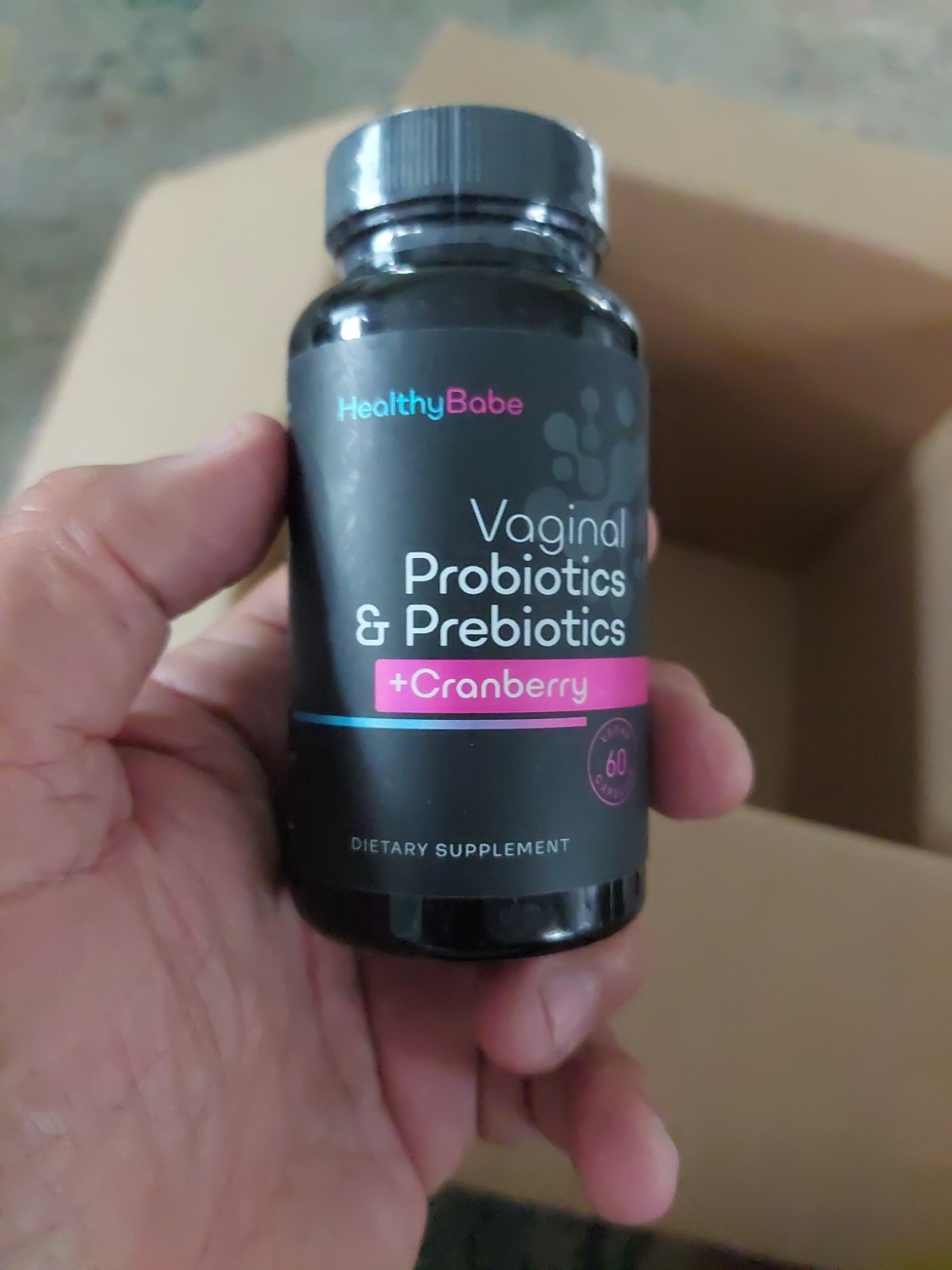 Vaginal Probiotics for Women + Prebiotics & Cranberry Pills, pH Balance Exp 8/26