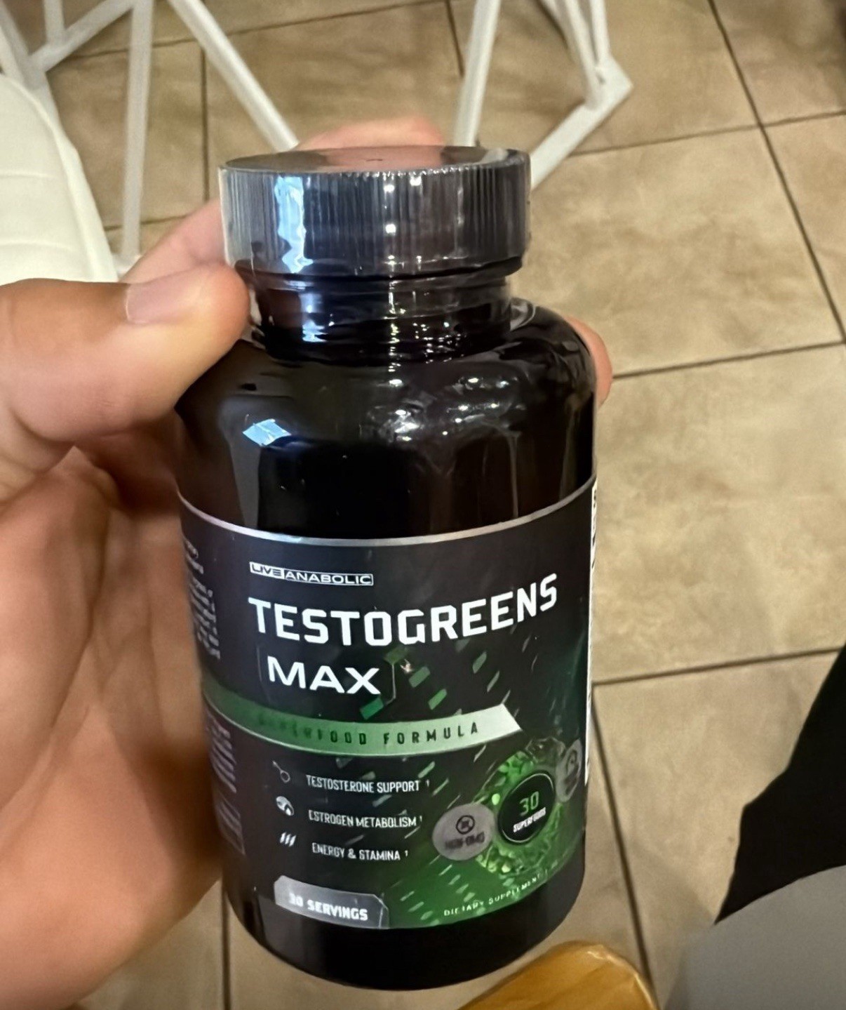 Daily Men’s Greens Supplement – TestoGreens Max Capsules for Enhanced Vitality