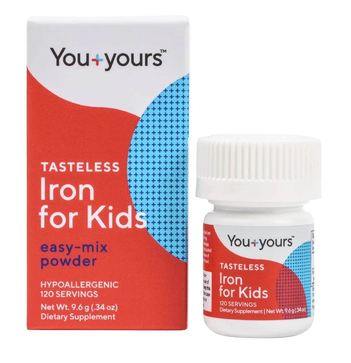SEALED ~ Iron Supplement for Kids & Toddlers, Hypoallergenic 120 Srvngs EX 06/27