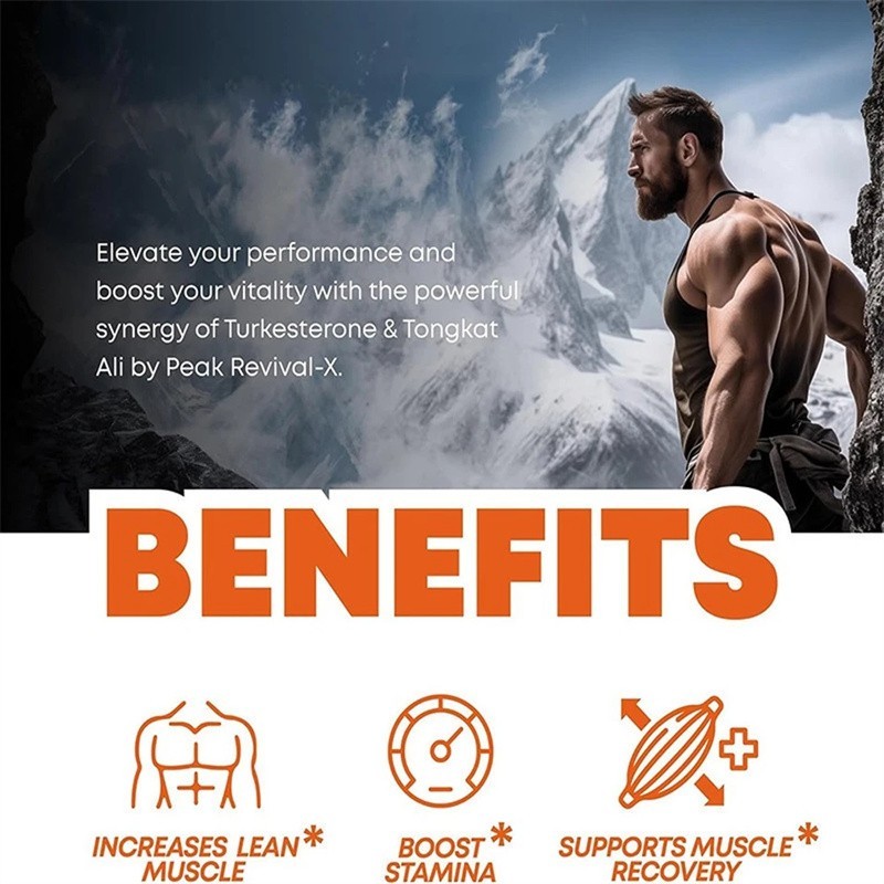 Turkesterone 1-5X 1000 Mg Organic Caps Vitamin Muscle Development & Recovery