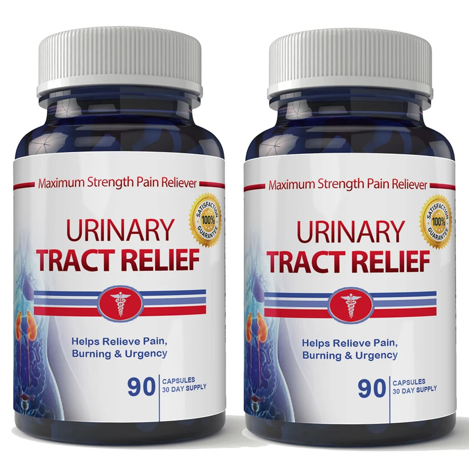Advanced UTI Urinary Tract Infection Relief Pain Burning Caps Pill Free Shipping