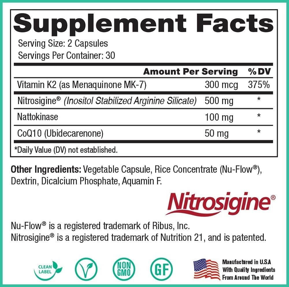 Pure Natural Cardio Supplement – Boost Energy & Endurance, Heart Health Support