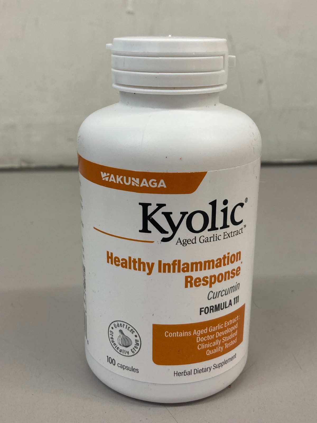 Aged Garlic Extract™, Curcumin, Formula 111, 100 Capsules Exp 02/27