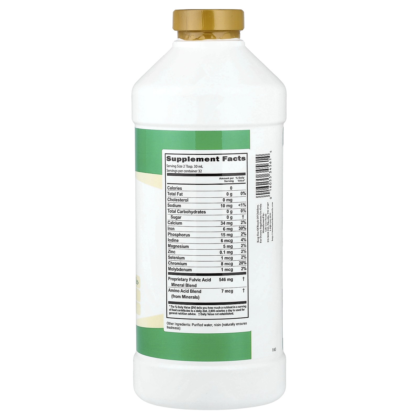 Liquid Advantage, Fulvic Minerals, 33 fl oz (976 ml)