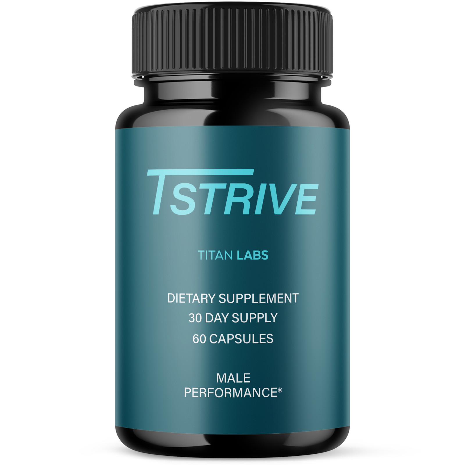 (1 Pack) Tstrive Advanced Male Support Performance Supplement 60 Capsules