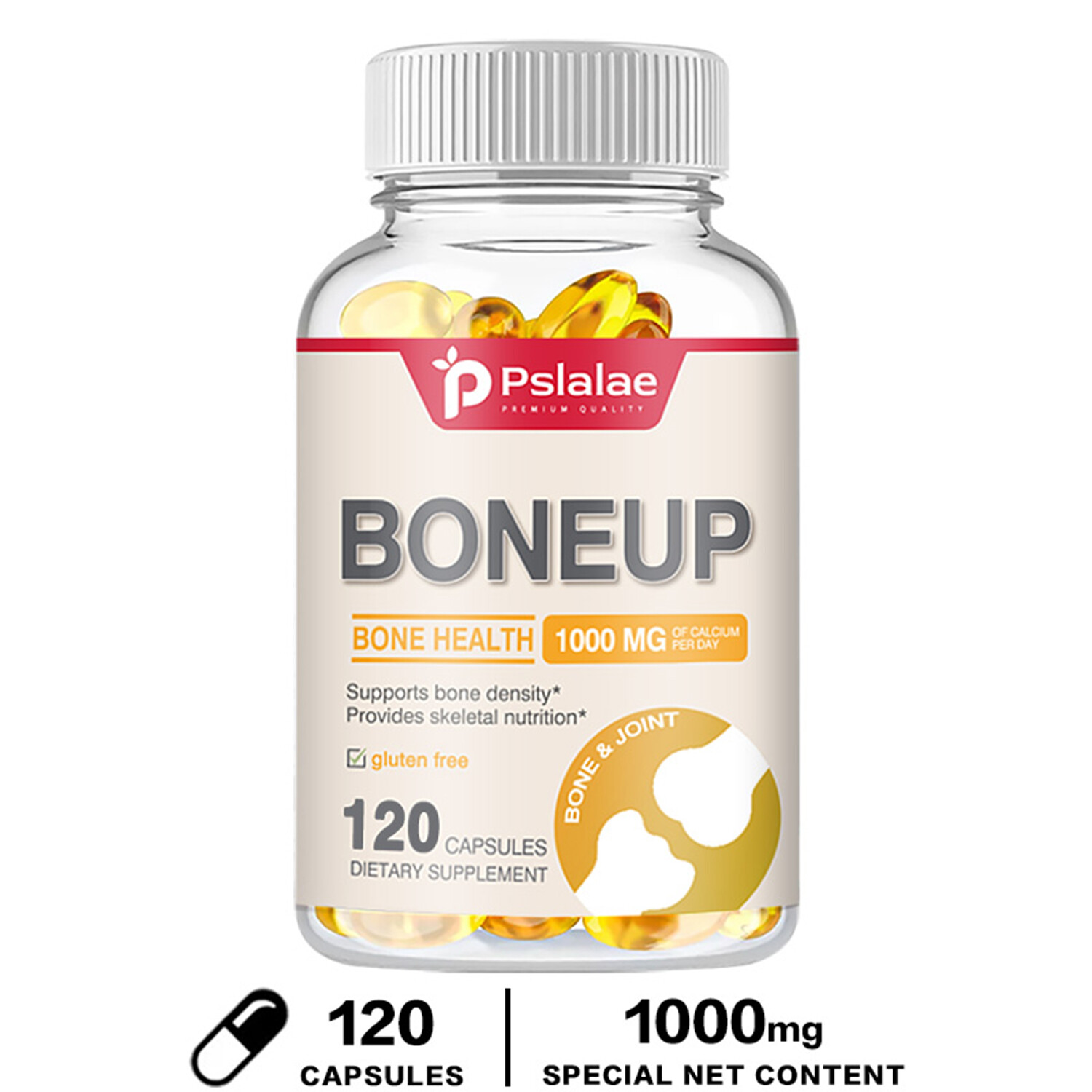 Boneup 1000mg – Strong Bone & Muscle, Immune Health – with Calcium & Magnesium