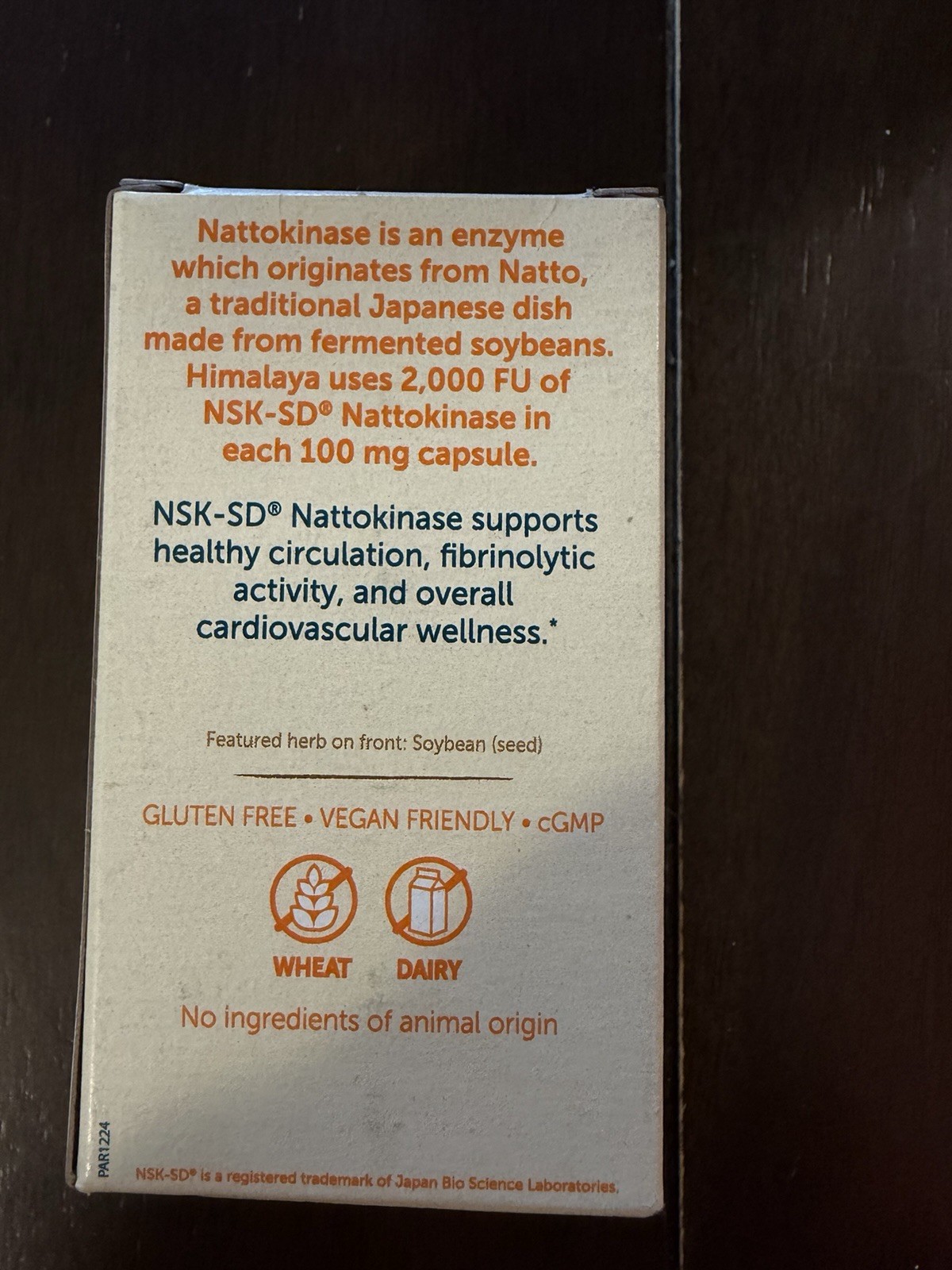 NSK-SD Nattokinase Capsules, 60 CT / Himalaya Two Months Supply / Exp 08/2027
