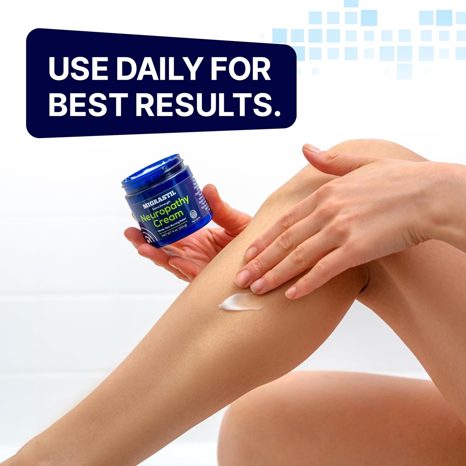 Migrastil Neuropathy Cream Extra Strength Gentle, Non-Burning Relief