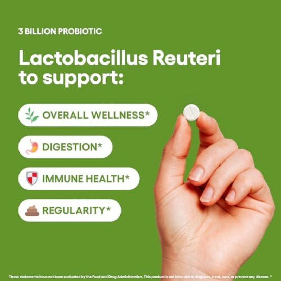 Lactobacillus Reuteri Probiotic Supplement 240 Tablets 3 Billion CFU Probiotics.