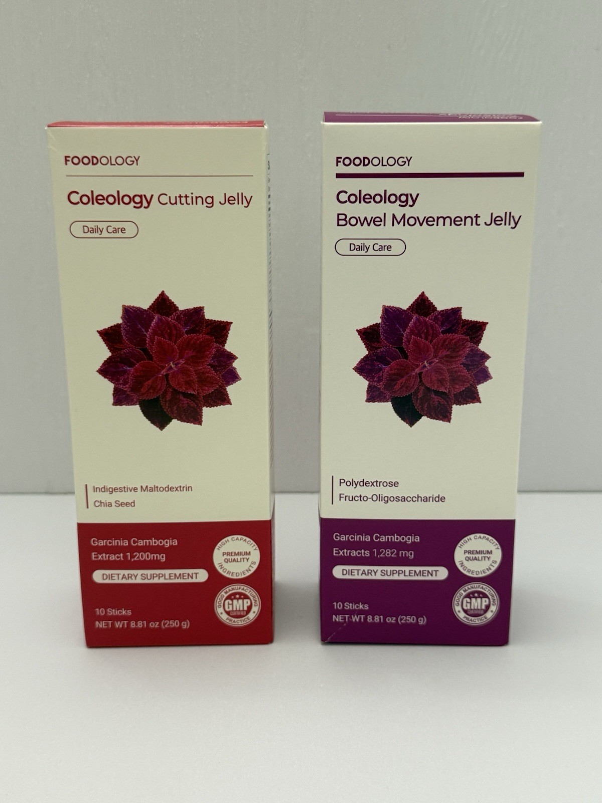 FOODOLOGY Burn & Balance Set Coleology Cutting Jelly + Bowel Movement 20 Sticks
