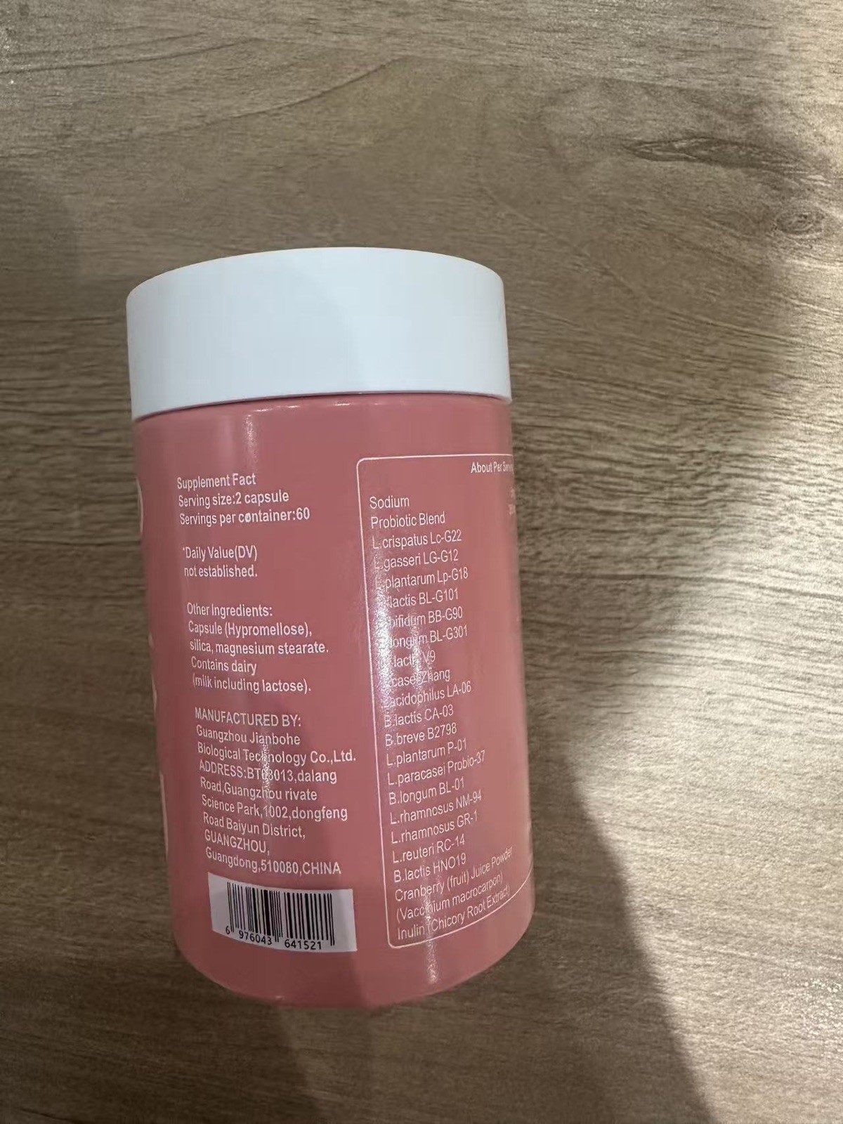 VIVONU pH Balance Vaginal Probiotics, 60 Capsules Women’s Care Vitamin Supplemen
