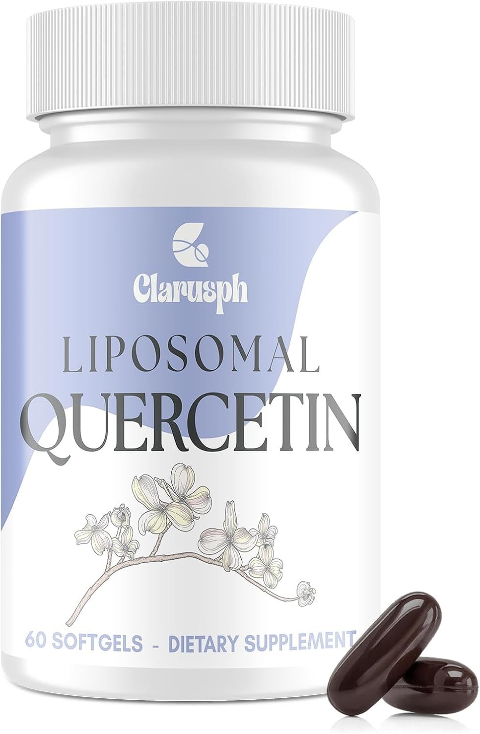 Liposomal Quercetin Supplement for Respiratory & Seasonal Challenges. 06/2028 *