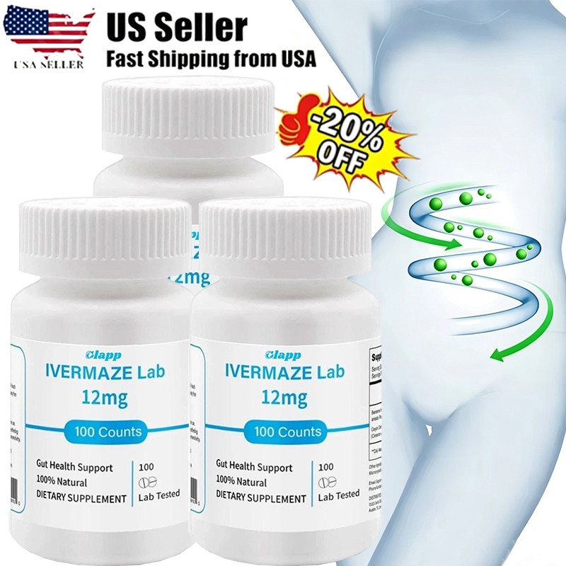 3PCS IVERMET – 12 mg,100 , 99% Purity Antioxidant Supplement