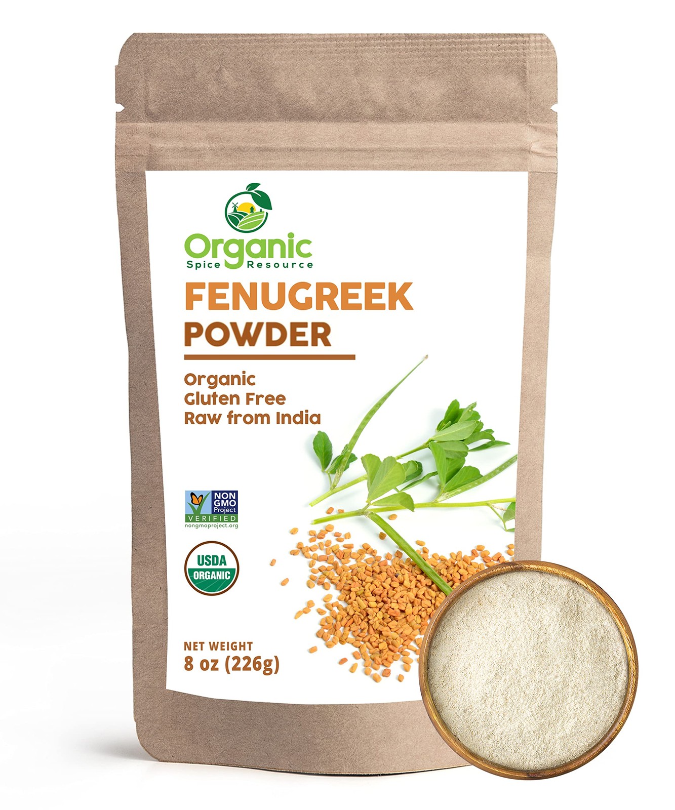 Fenugreek Powder (8 Ounce, Powders) 8 Ounce (Pack of 1)
