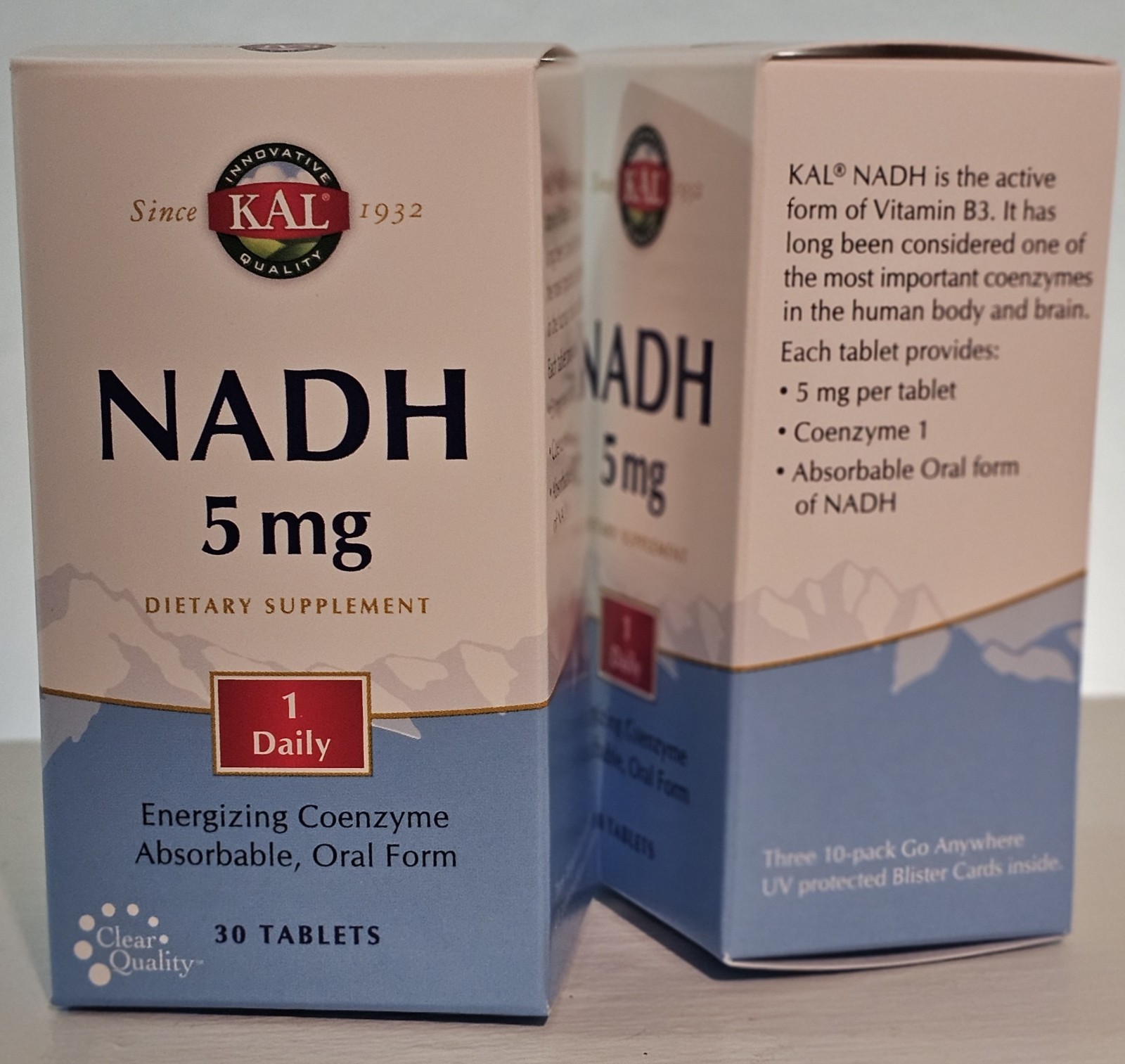 *3 Boxes* – NADH Energizing CoEnzyme 5mg