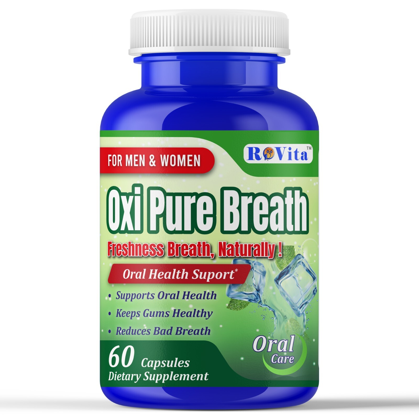 Advanced Oral Probiotics Formula, Improve Teeth Gums Bad Breath, Dental Formula