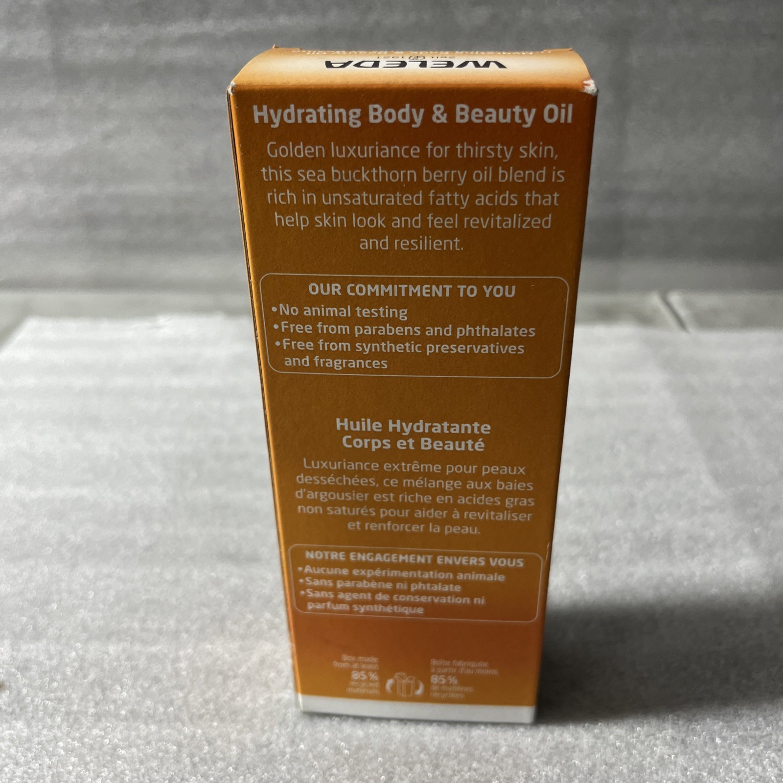 Hydrating Body & Beauty Oil, Sea Buckthorn Extracts, 3.4 fl oz (100 ml)