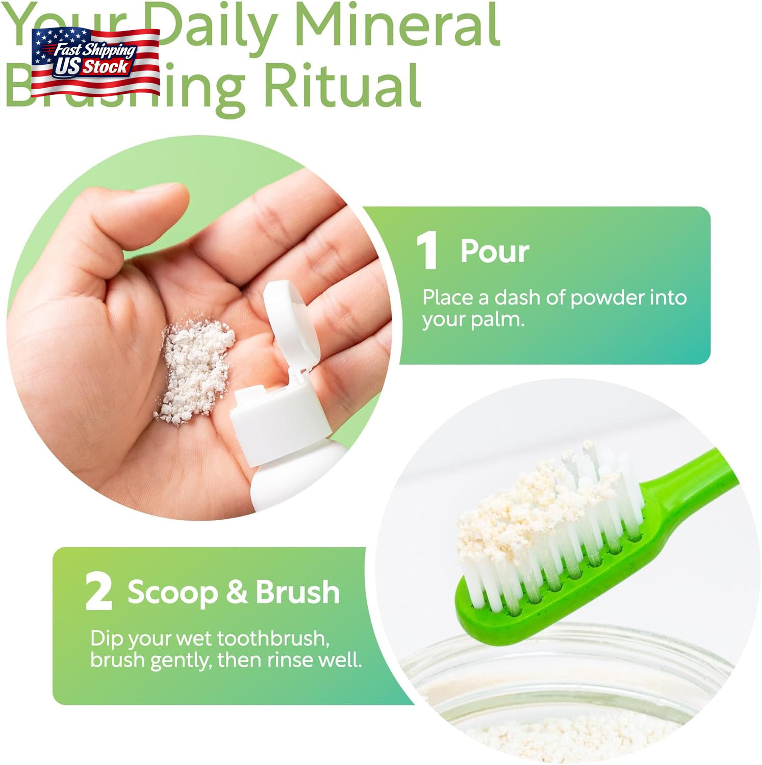 Uncle Harry’S Remineralizing Tooth Powder | All Natural Enamel Support & Whiteni