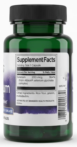 Albion® Selenium Complex 200 mcg, 90 Capsules