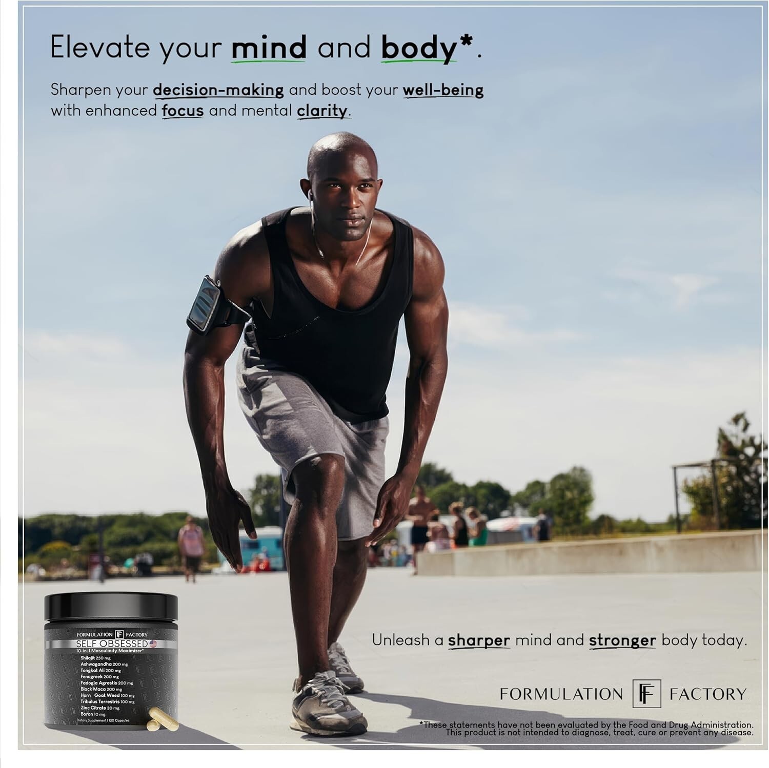 Self Obsessed 10 in 1 Masculinity Maximizer Supplement Shilajit for Men Tongk…