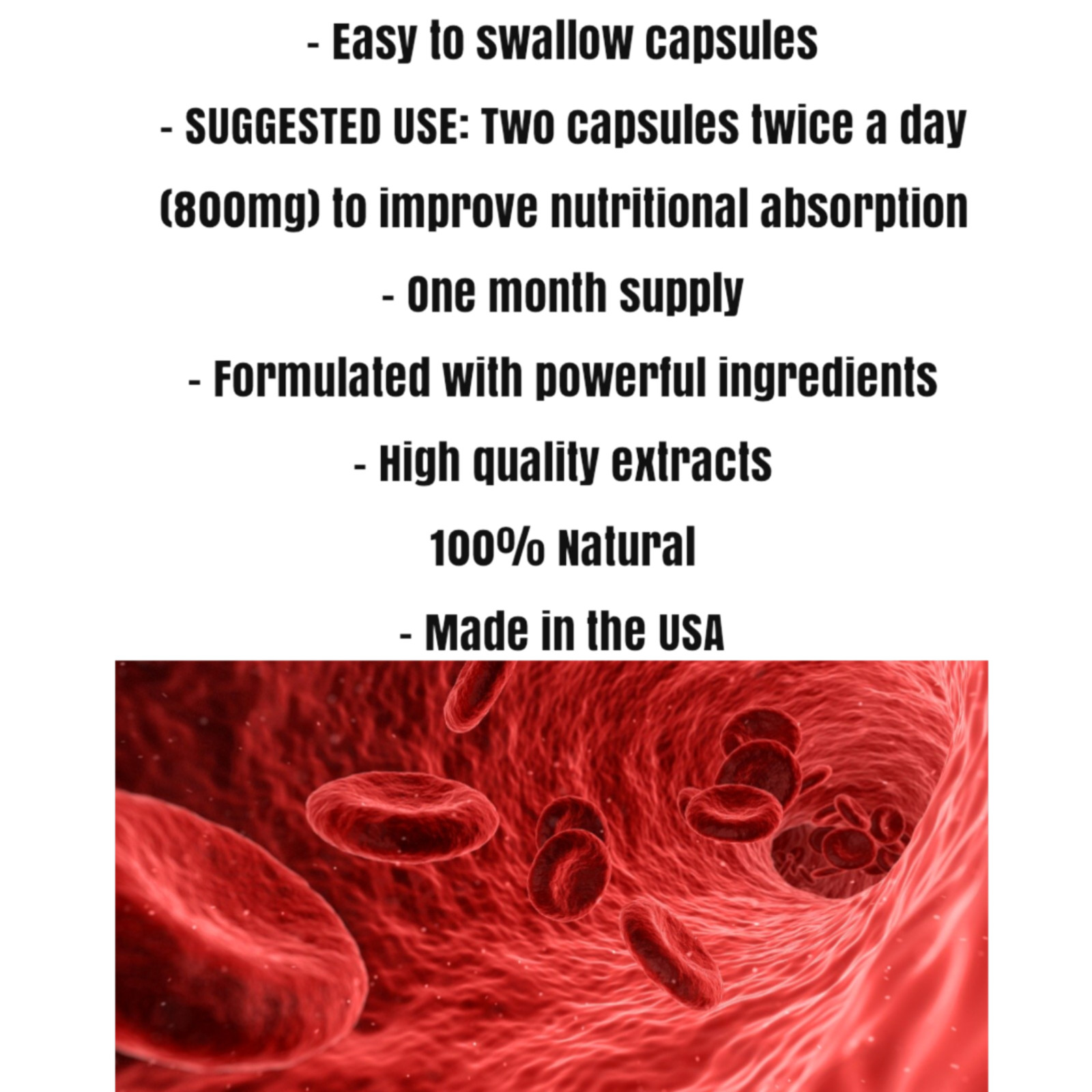 Improve Hemoglobin, Ferrous Gluconate 150 mg and Vitamins, Healthy Iron Levels.