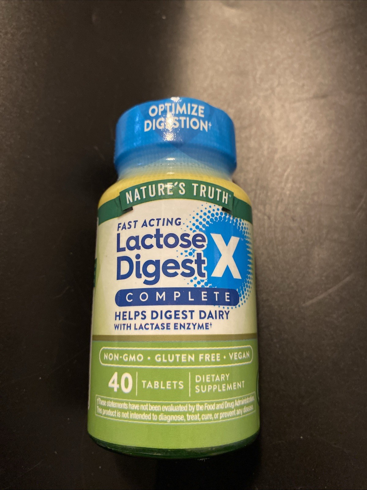 Nature’s Truth Lactose Digest Pills | 40 Vegan Tablets | Exp 01/2027