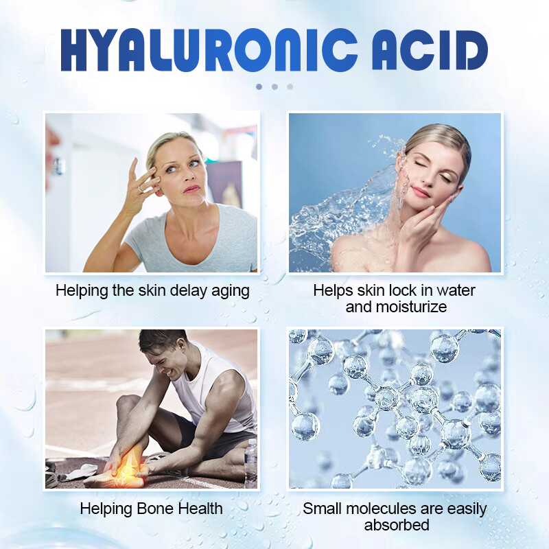 120Pcs Hyaluronic Acid Capsules Support Healthy Joints Help Reduce Wrinkles