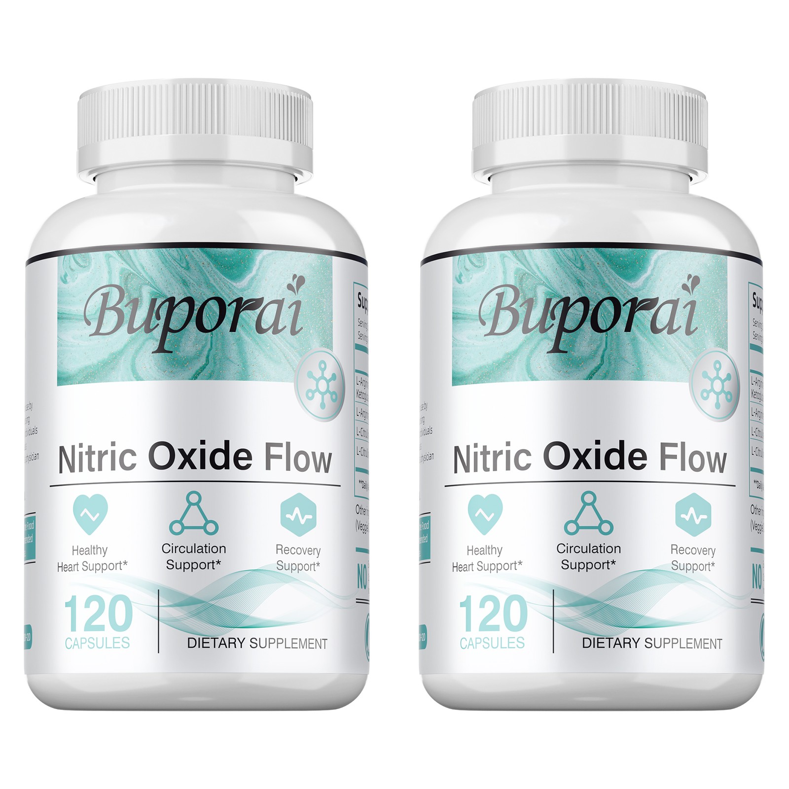 Nitric Oxide Flow 240pcs – Cardiovascular & Heart Health, Enhanced Endurance