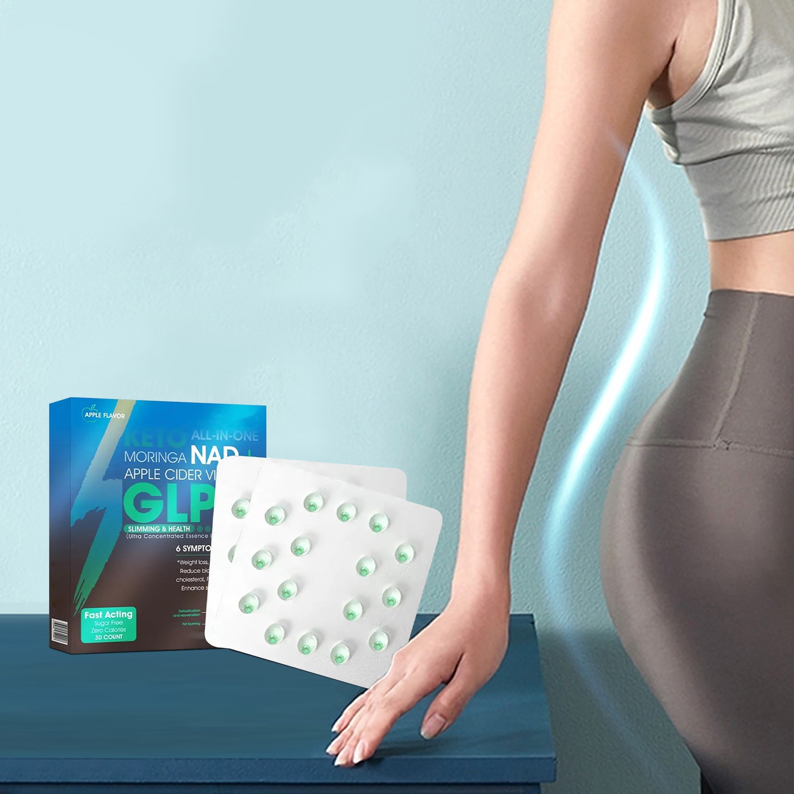 Gut Support Health PEAKA GL P – 1 Ultra Concentrated Liquid Pearls Fat Loss
